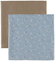 Müsli Muslin Cloths - 2-Pack - 75x75 - Stars - Jasmin Blue/Condi