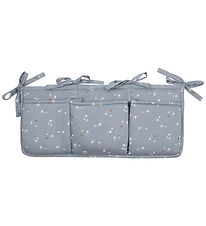 Müsli Sängficka - 50x20 cm - Stjärnor - Jasmin Blue/Balsam Cream