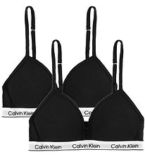 Calvin Klein Bra w/o Hanger - Triangle - 2-Pack - Black