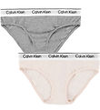 Calvin Klein Trusser - 2-pak - Silver eony/Gråmeleret