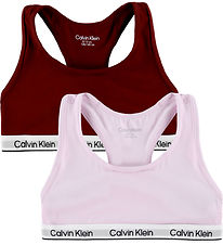 Calvin Klein Topper - 2-pack - Lys lilla/Raspberry Chocolate