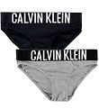 Calvin Klein Knickers - 2-Pack - PVH Black/Grey Melange