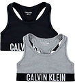 Calvin Klein Tops - 2-pack - PVH Black/Grijs Gevlekt