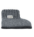 Chaussons Huttelihut - Laine - Medium+ Grey Melange
