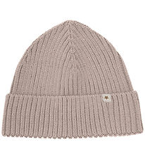 Huttelihut Lue - Ull - Strikk - Camel Melert