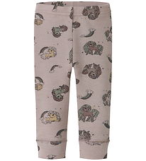Name It Leggings - ull - NbfWillit - Shadow Grátt/Unicorn