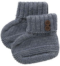 Name It Sokkaskór - ull - Prjónað - NbmWrilla - Folkstone Grey