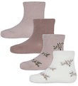 Name It Socken - 4er-Pack - Wolle/Baumwolle - NbfWak - Shadow Gr