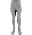 Name It Tights - Wool/Cotton - NbmWak - Grey Melange