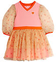 Robe Mini Rodini - Tulle - Rose av. Points