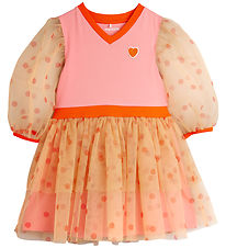Mini Rodini Dress - Tulle - Pink w. Dots