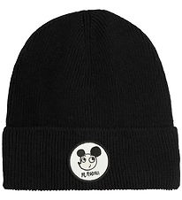 Mini Rodini Beanie - Knitted - Black