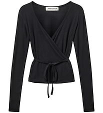 Sofie Schnoor Cardigan - Rib - Viscose - Joodysy - Black