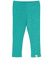 Petit Piao Leggings - Rib - Modal - Turquoise