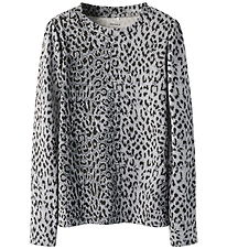 Name It Bluse - NkfNuni - Bluse m. Leopardprint