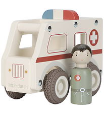 Little Dutch Ambulance m. Träfigur