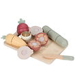 Little Dutch Play Food - Wood - Cutting Board w. Vegetables