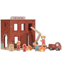 Little Dutch Brandstation - Trä