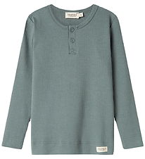 MarMar Blouse - Modal - Rib - Dusty Green