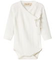 MarMar Wickelbody l/ä - Rib - Belita - Sanft White