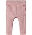 MarMar Trousers - Modal - Rib - Piva - Soft Berry