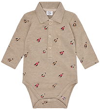 Hust and Claire Bodysuit l/s - Bendy - Biscuit