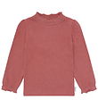 Hust and Claire Blouse - Rib - Amma - Dry Rose