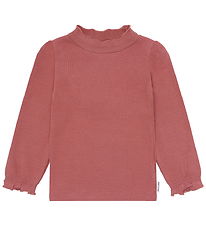Hust and Claire Blouse - Rib - Amma - Dry Rose