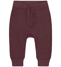 Hust and Claire Buxur - Ull/Bambus Viscose - Gaby - Plum Wine