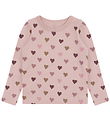 Hust and Claire Blouse - Wool/Bamboo Viscose - Abba - Adobe Rose