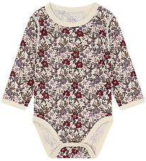 Hust and Claire Bodysuit l/s - Wool/Bamboo Viscose - Baloo - Off