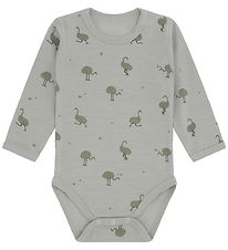Hust and Claire Bodysuit l/s - Wool/Bamboo Viscose - Baloo - For