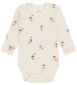 Hust and Claire Bodysuit l/s - Wool/Bamboo Viscose - Baloo - Off