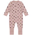 Hust and Claire Nightsuit - Wool/Bamboo Viscose - HCManu Hearts 
