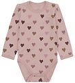 Hust and Claire Bodysuit l/s - Wool/Bamboo Viscose - HCBaloo Hea