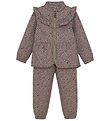 En Fant Thermo Wear - Quilted - Fungi w. Flowers/Ruffles