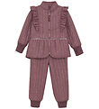 En Fant Thermo Wear - Rose Taupe w. Ruffles/Glitter