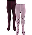 Creamie Tights - 2-Pack - Woodrose