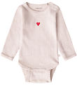 That's Mine Bodysuit l/s - Rib - Perfectly Pale