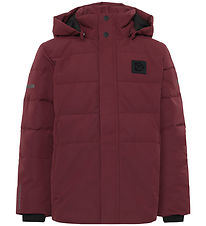 Didriksons Puffer Jacket - Silk Cat - Anemone Red