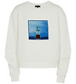 Emporio Armani Blouse - Snow White w. Print