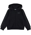 EA7 Cardigan - Schwarz m. Grün