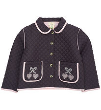 Copenhagen Colors Jacket - Quilted - Brown/Blue Check