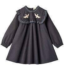 Copenhagen Colors Dress - Brown/Blue Checs