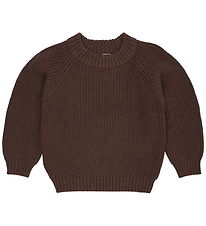 Copenhagen Colors Tröja - Stickad - Dark Brown