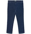 Copenhagen Colors Leggings - Gallaefni - Dark Indigo Blue Þvegið