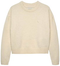 Calvin Klein Blouse - Polyester/Wool - Whitecap Grey
