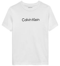 Calvin Klein T-shirt - Bright White w. Black