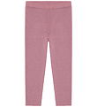 Hust and Claire Leggings - Wool - HCLiro Solid - Pale Mauve