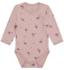 Hust and Claire Romper l/s - Wol/Bamboe Viscose - HCBaloo Struis